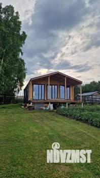 Дом 100м&sup2;, 1-этажный, участок 10 сот.  