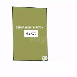 Дом 95м², 1-этажный, участок 4 сот.  