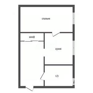 Дом 31м&sup2;, 1-этажный, участок 3 сот.  