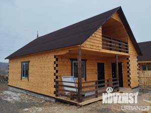 Дом 120м², 1-этажный, участок 6 сот.  