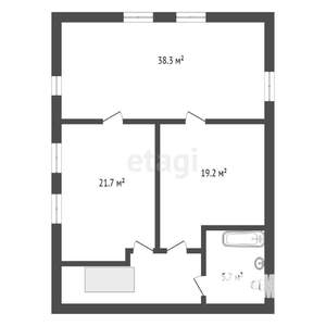 Дом 162м&sup2;, 2-этажный, участок 7 сот.  