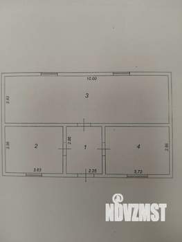 Дом 60м², 1-этажный, участок 9 сот.  