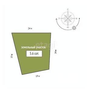 Дом 72м&sup2;, 2-этажный, участок 6 сот.  