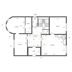 Дом 280м², 2-этажный, участок 11 сот.  