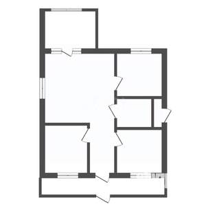 Дом 120м&sup2;, 2-этажный, участок 9 сот.  