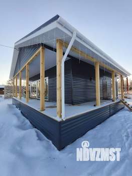 Дом 80м&sup2;, 1-этажный, участок 10 сот.  