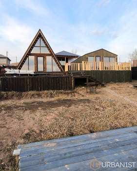 Дом 40м², 2-этажный, участок 10 сот.  