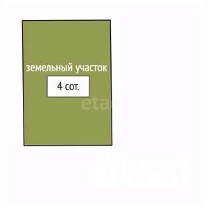 Дом 55м&sup2;, 1-этажный, участок 4 сот.  