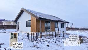 Дом 87м&sup2;, 1-этажный, участок 8 сот.  