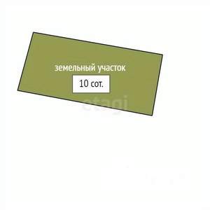 Дом 60м&sup2;, 1-этажный, участок 10 сот.  