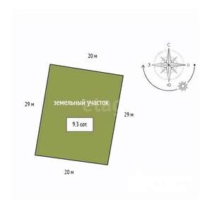 Дом 250м&sup2;, 3-этажный, участок 9 сот.  