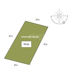 Дом 37м&sup2;, 1-этажный, участок 10 сот.  