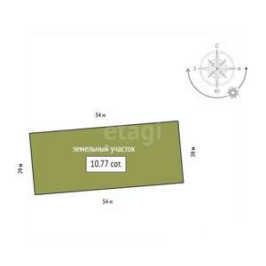 Дом 1125м², 1-этажный, участок 11 сот.  