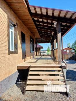 Дом 100м&sup2;, 1-этажный, участок 8 сот.  