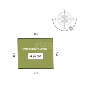 Дом 200м&sup2;, 2-этажный, участок 4 сот.  