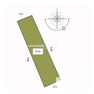 Дом 140м&sup2;, 2-этажный, участок 14 сот.  