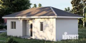 Дом 63м&sup2;, 1-этажный, участок 7 сот.  