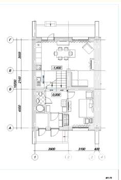 Таунхаус 174м&sup2;, 3-этажный, участок 4 сот.  