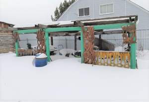 Дом 83м&sup2;, 1-этажный, участок 18 сот.  