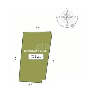 Дом 23м², 1-этажный, участок 7 сот.  