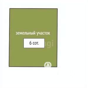 Дача 30м², 1-этажный, участок 6 сот.  