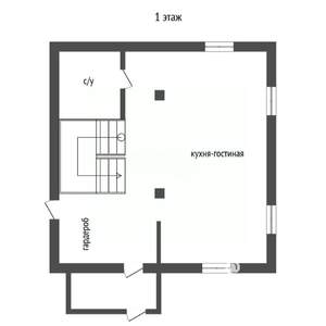 Дом 130м&sup2;, 3-этажный, участок 13 сот.  