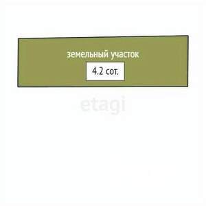 Дом 100м², 2-этажный, участок 4 сот.  