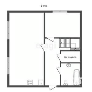 Дом 120м&sup2;, 2-этажный, участок 7 сот.  