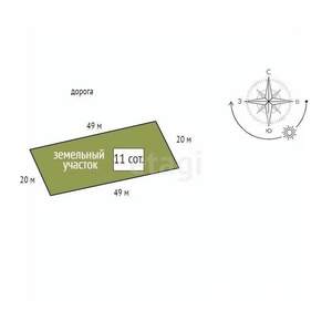Дом 90м&sup2;, 2-этажный, участок 11 сот.  