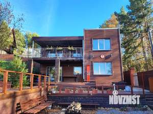 Дом 123м&sup2;, 2-этажный, участок 7 сот.  