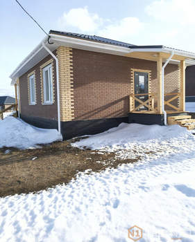 Дом 95м&sup2;, 1-этажный, участок 10 сот.  