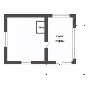 Дом 24м&sup2;, 1-этажный, участок 5 сот.  