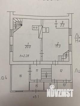 Дом 85м², 2-этажный, участок 3 сот.  