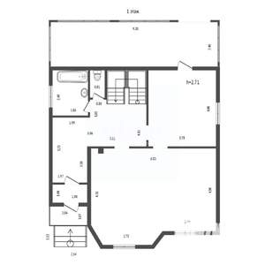 Дом 252м², 2-этажный, участок 586 сот.  