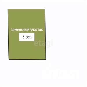 Дом 28м&sup2;, 1-этажный, участок 5 сот.  