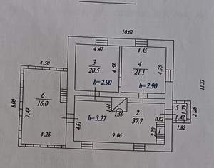 Дом 220м², 2-этажный, участок 12 сот.  