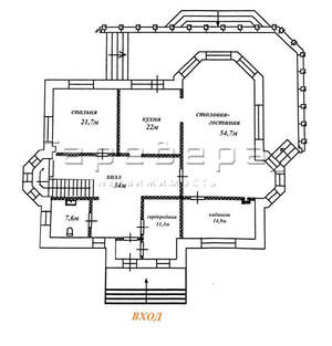 Дом 340м², 2-этажный, участок 15 сот.  