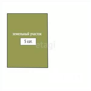 Дача 60м², 2-этажный, участок 5 сот.  