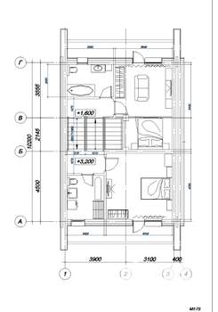 Таунхаус 174м&sup2;, 3-этажный, участок 4 сот.  