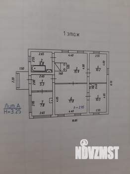 Дом 74м², 1-этажный, участок 5 сот.  