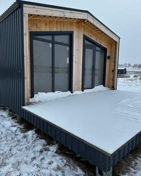 Дом 50м&sup2;, 1-этажный, участок 9 сот.  