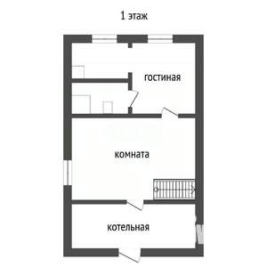 Дом 99м&sup2;, 2-этажный, участок 10 сот.  