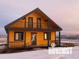 Дом 81м&sup2;, 2-этажный, участок 8 сот.  