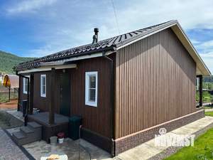 Дом 100м&sup2;, 1-этажный, участок 9 сот.  