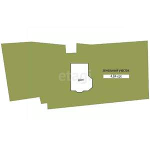 Дом 107м², 2-этажный, участок 5 сот.  