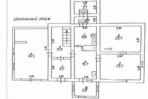 Коттедж 460м&sup2;, 3-этажный, участок 11 сот.  