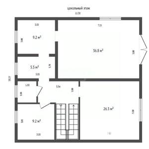 Дом 360м&sup2;, 4-этажный, участок 6 сот.  