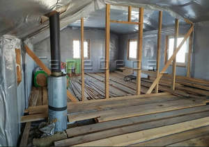 Дом 108м&sup2;, 2-этажный, участок 6 сот.  