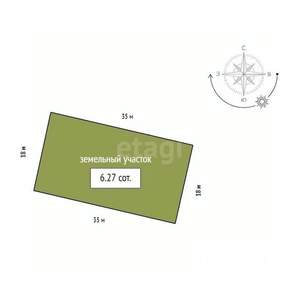 Дом 180м², 2-этажный, участок 6 сот.  