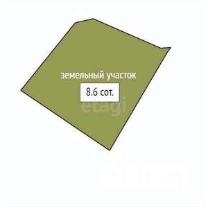 Дача 110м², 2-этажный, участок 9 сот.  